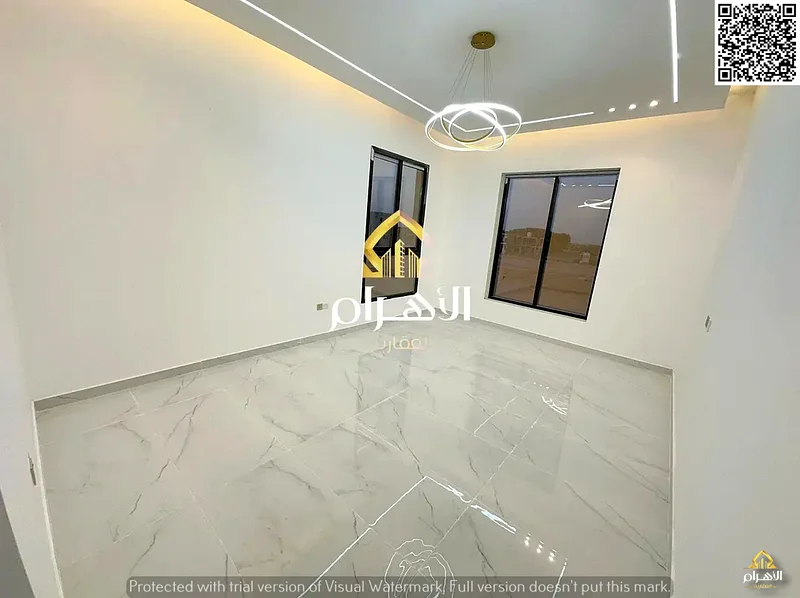 A villa at a price including registration and ownership fees on the main street, ready for occupancy in the most upscale areas of Ajman, freehold for63902430104579114