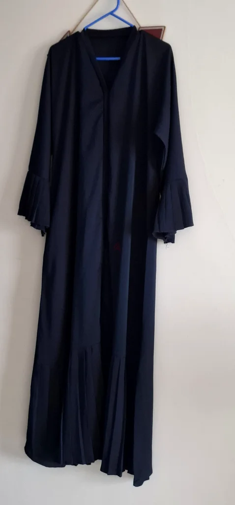Dark blue abaya new63239618720770113