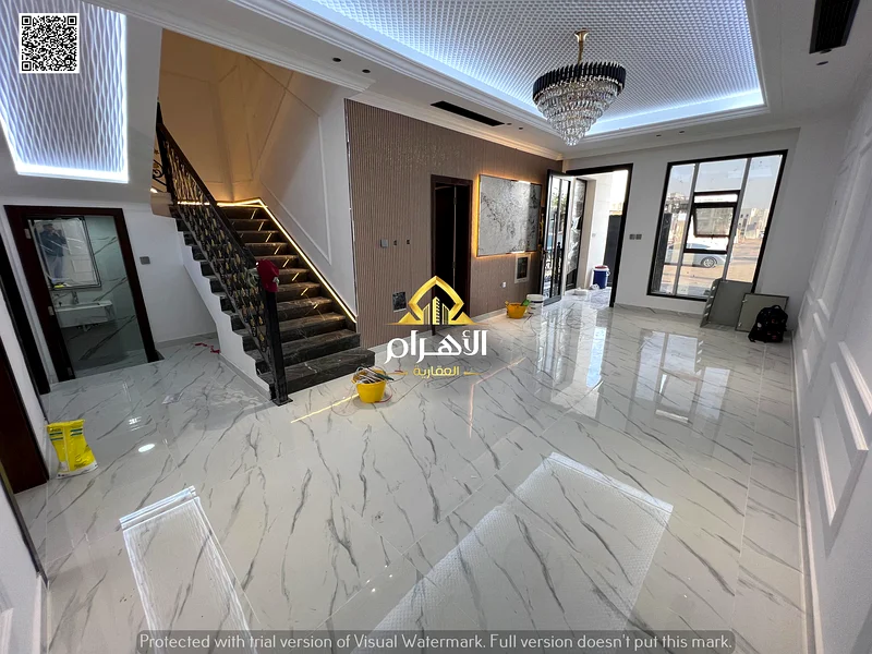 For sale - Elegant villa in Al Helio 2 - Ajman | 5 master bedrooms | Majlis | Hall | 2 floors and roof63902964268163112