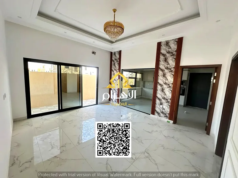 At a bargain price and without down payment, a villa near the mosque, one of the most luxurious villas in Ajman, with a palace design, super deluxe fi63900608544387111