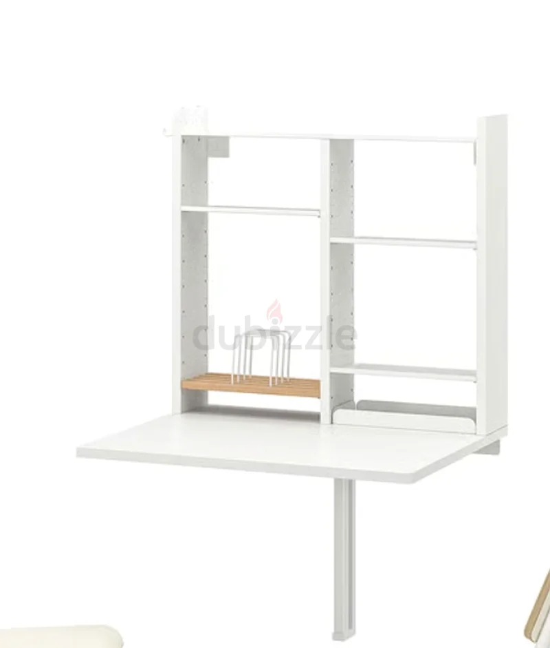 Wall mounted desk with shelves63219827332609111