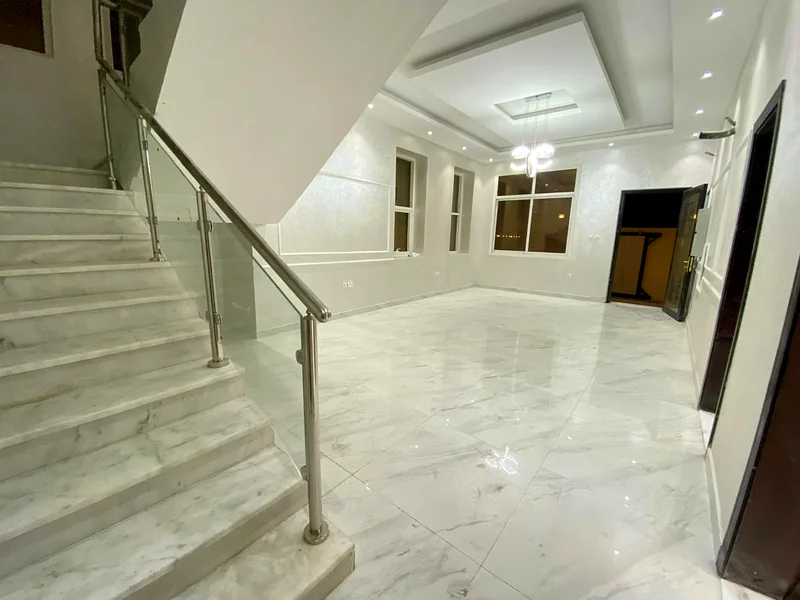 Villa for sale in Ajman, Al Helio area, 5 rooms, majlis, hall, large setback, freehold for all nationalities, cash or bank financing63902536613507113