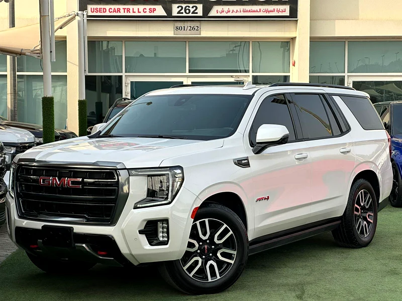 GMC YUKON AT4 2021 GCC FULL OPTION ORIGINAL PAINT UNDER WARRANTY FULL SERVICE HISTORY63156040324737113