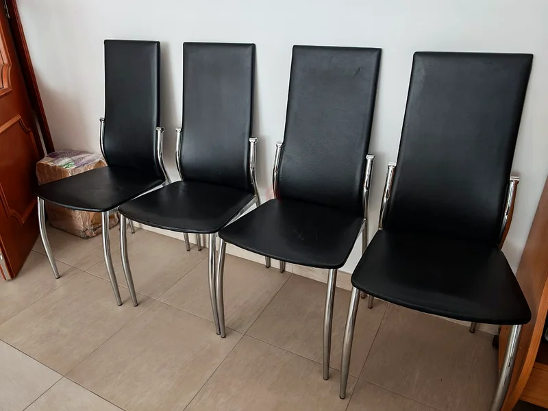 طقم من 6 كراسي طعام عصرية أنيقة632163507989771129