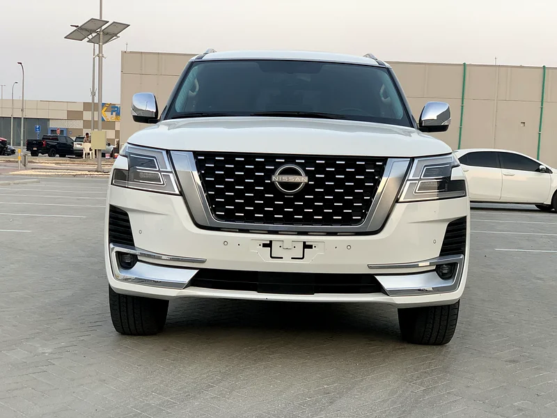 For sale type: Nissan Patrol Titanium V8  
Gulf: Almasood Gulf  
Model: 2022  
Car mileage: 97,00063156993359873111