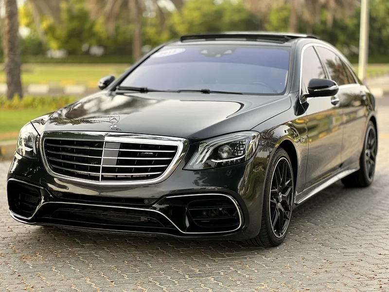 مرسيدس S550 موديل 2015 وارد امريكا كلين تايتل محول كيت S63 كامل63157444894594114