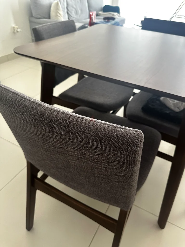 Wabash 4-Seater Dining Set63216835790849113