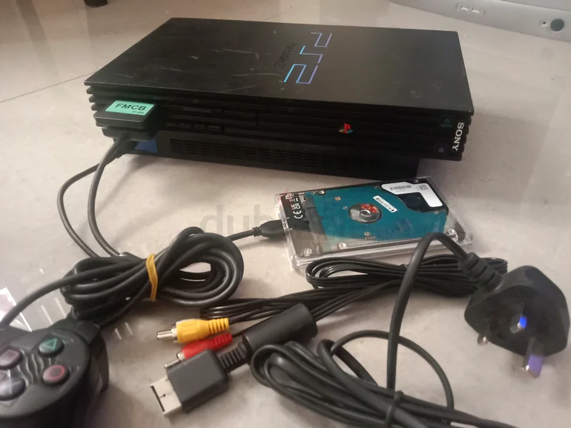 Playstation 2 Fat ( Ntsc ) with loaded 200 games632311945708831121