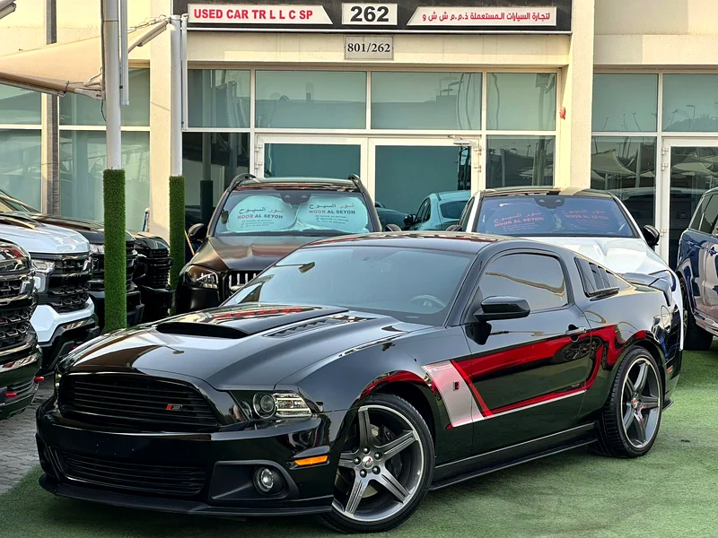 FORD MUSTANG ROUSH 2014 STAGE 3 GCC FULL OPTION ORIGINAL PAINT FULL SERVICE HISTORY PERFECT CONDITIO63157444094978114