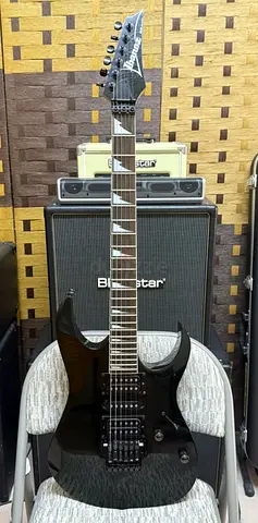 Sale or Trade Ibanez RG370DX Electric Guitar - Black Made in Korea