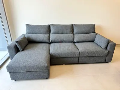 Eskilstuna Sectional L shape sofa bed