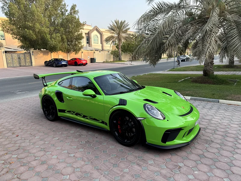 Porsche Al Naboodah warranty 2019 911 Porsche GT3RS 991.2 clubsport package GCC specs63156541500291113
