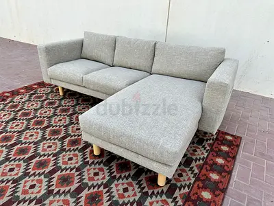 Ikea norsborg l shape sofa three seater