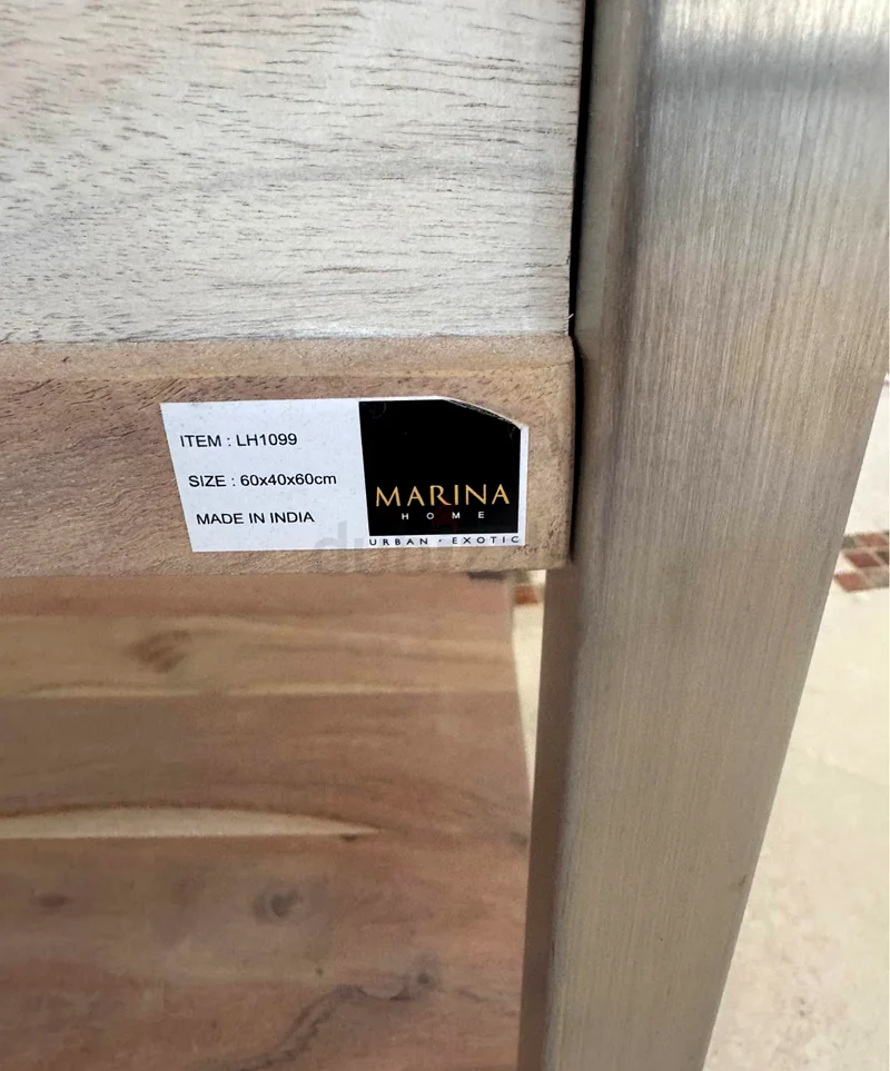 Marina Home 2x Nightstands Solid Wood Never Used63186755170433112