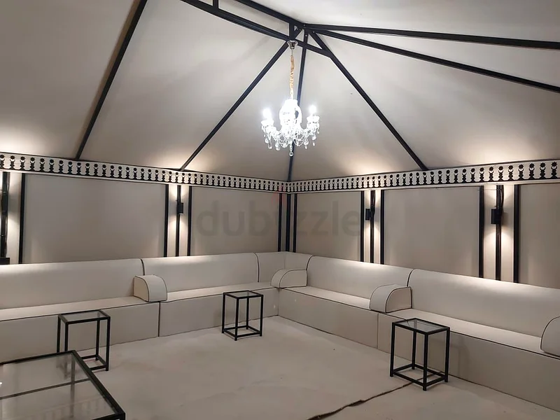 Outdoor tent pavilion that can be disassembled and assembled63222346830851111