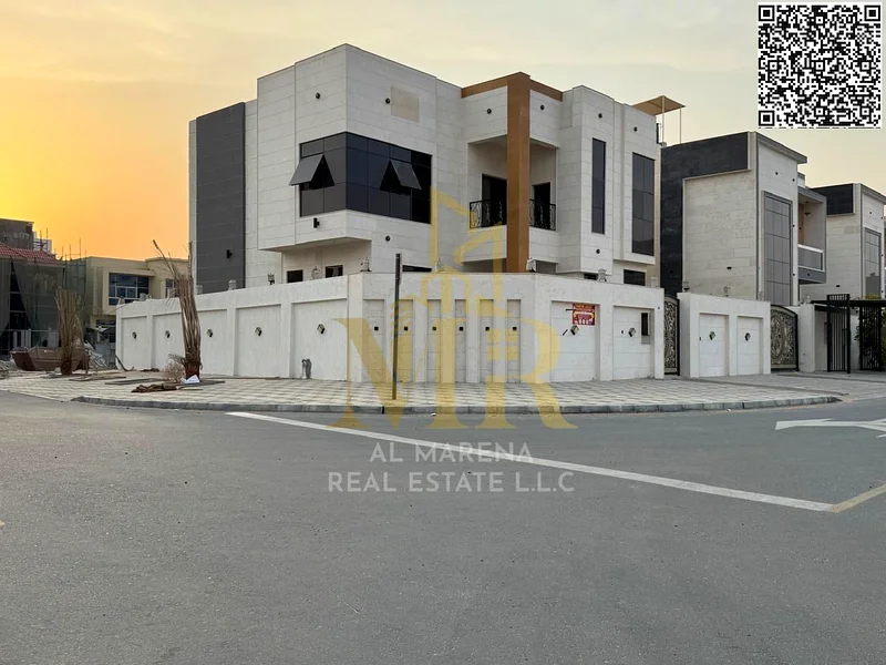 🏡 فيلا زاوية في الهيليو 2 | 4000 قدم مربع | 5 غرف نوم رئيسية + مجلس وصالة + مطبخ عصري + فناء خارجي 💰 السعر: 1,750,000 درهم إماراتي (قابل للتفاوض63899978833793111