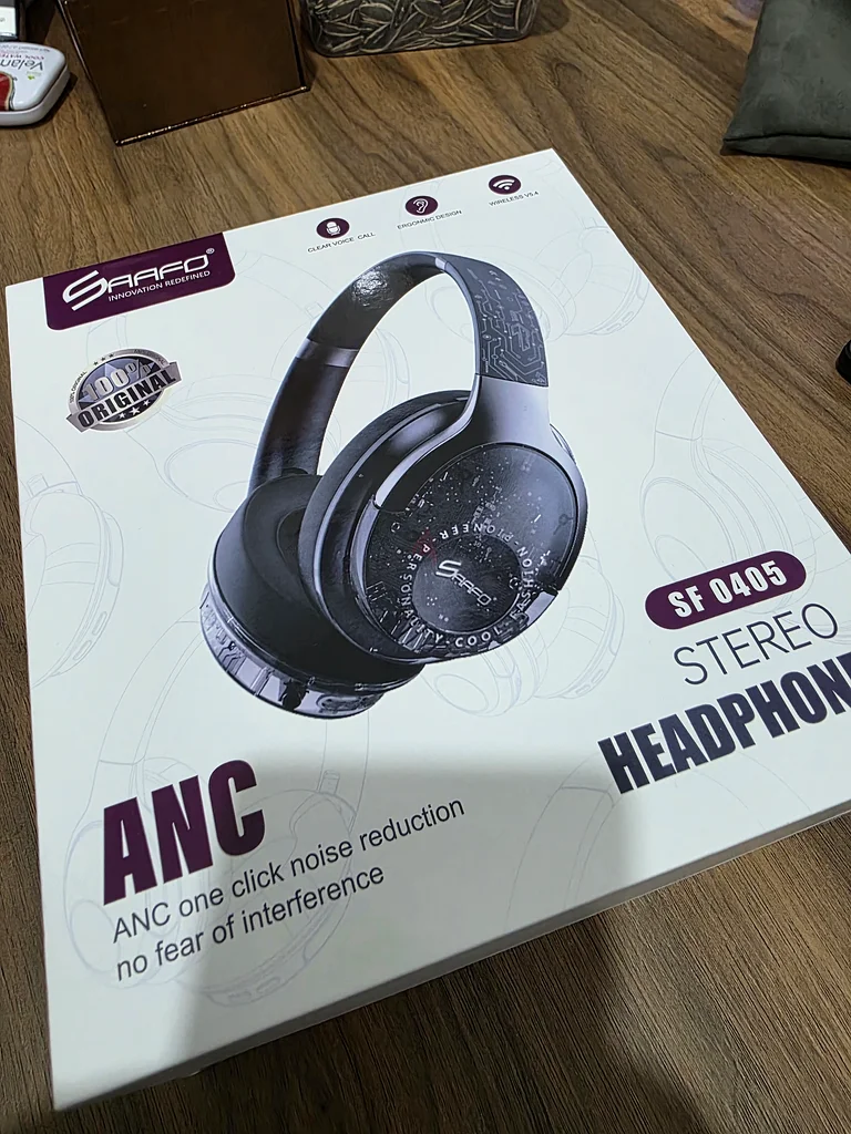 Sleek ANC Stereo Headphones - Experience Unmatched Sound!632640886120971123