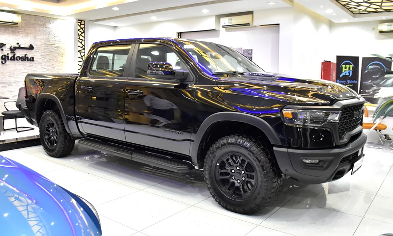 AED 4,230 EMI for 5 years | Dodge Ram Rebel X 4x4 (2025 Model) in Black Color, GCC Specs63223819004930112