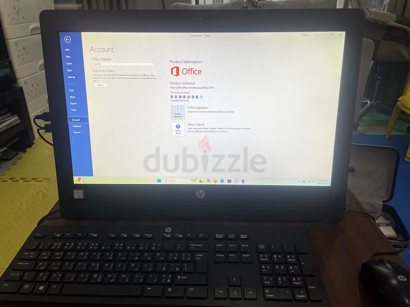 جهاز HP ALL IN ONE PC PROONE 400 G3 بمعالج إنتل كور i7، شاشة 20 بوصة، ذاكرة وصول عشوائي 16 جيجابايت، وسعة تخزين 256 جيجابايت من نوع SSD، نظام تشغيل ويندوز 11 برو63263515585923112