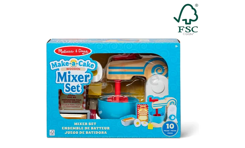 Melissa and Doug Wooden Mixer Set63227806773761112