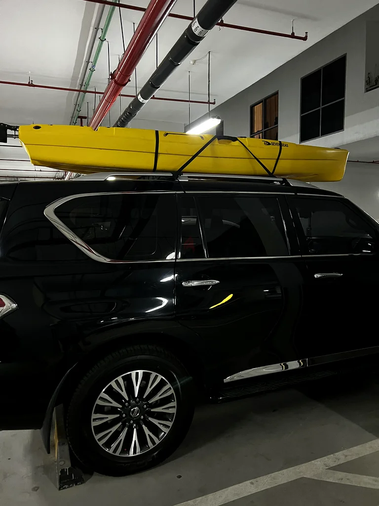 Catch the Waves with this Sleek Yellow Kayak!63253483422082113