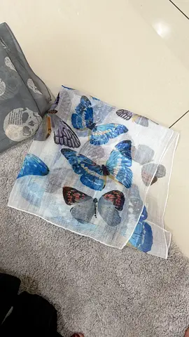 Butterfly scarf