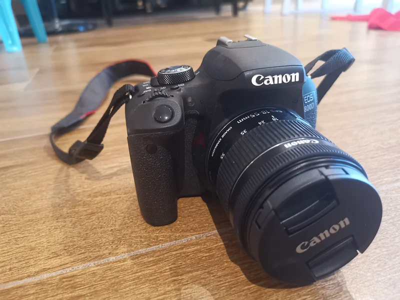 كاميرا كانون EOS 800D/ريبل T7i طقم (عدسة EF-S 18-55 مم f/4-5.6 IS STM)63240633448067111