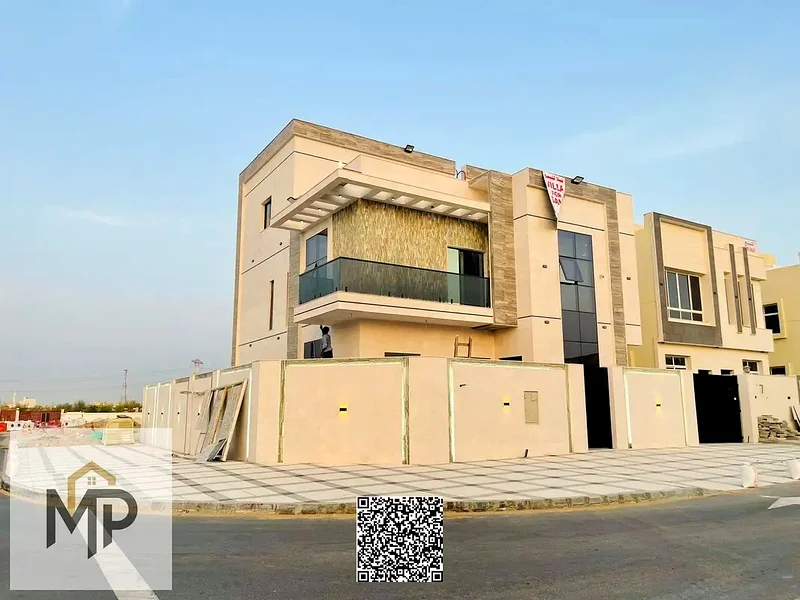 فرصة لا تتكرر، فيلا فاخرة للبيع في الحيلو 2، عجمان، مع تشطيبات فاخرة وموقع متميز قريب من المسجد.63902754718850111