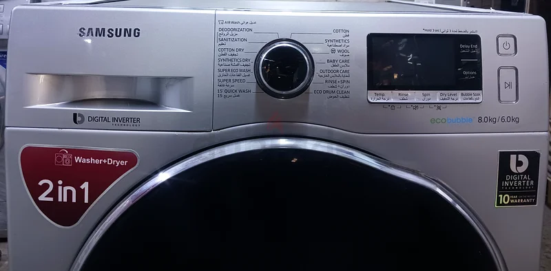 Samsung 2-in-1 Washer  Dryer (2025 Model) 8/6kg Digital Inverter Direct Drive63167109366274113