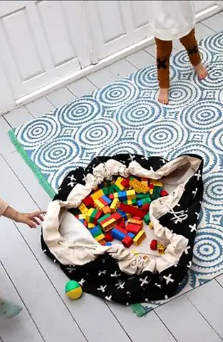 Play Pouch Australia Lego Duplo Toy Storage Bag and Play Mat