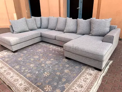Excellent Condition The One Kingston Sectional U-shape Sofa