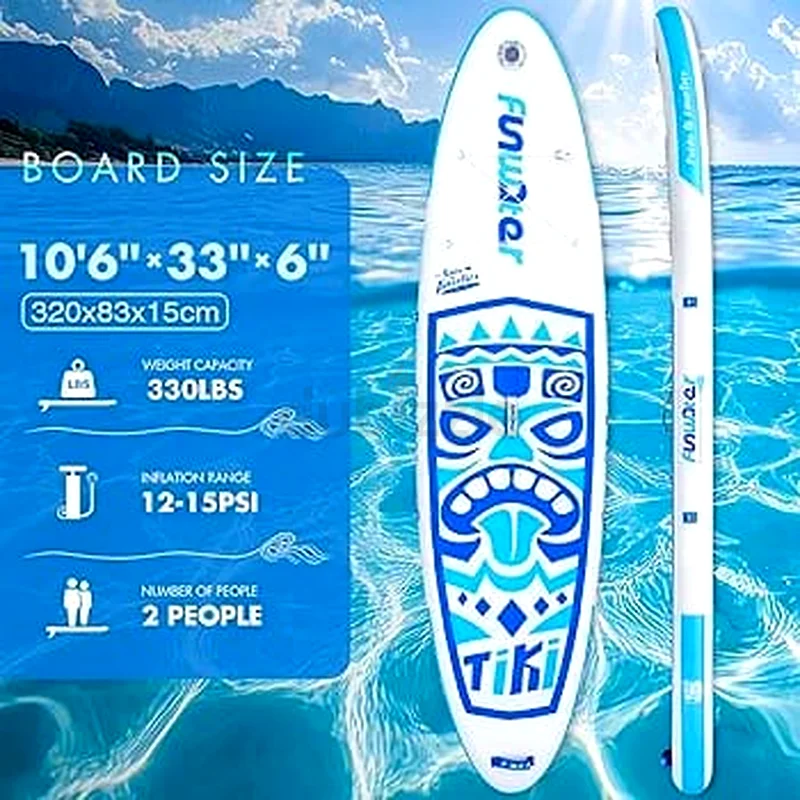 FunWater Stand up Paddle Board Inflatable Paddleboard Ultra-Light Inflatable Paddleboards63170413828993114