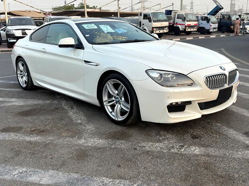 LIKE NEW BMW 650I COUPE M.SPORT 61000 K.M ONLY 4.5 GRADE BEAUTIFULL INTERIOR FRESH JAPAN IMPORTED63228787623043112