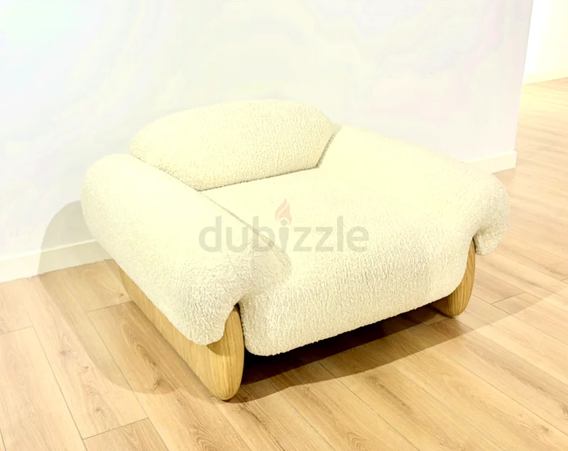 Cozy Cream Boucle Chair - Perfect for Any Home!63216835510658111
