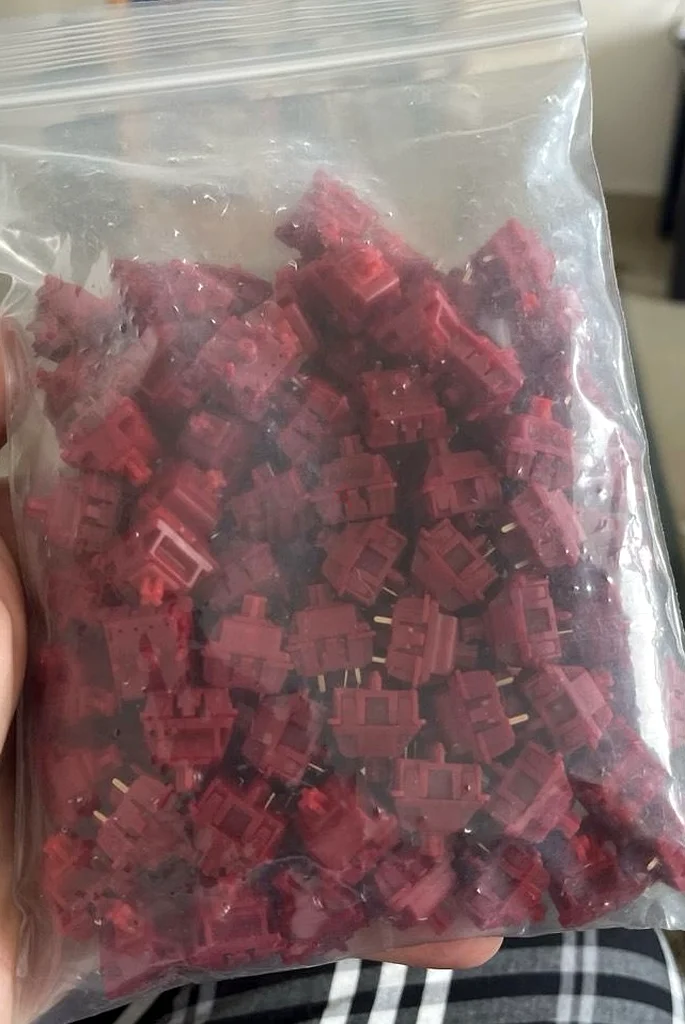 مفاتيح Gateron / Siliworks Type R اللمسية 100 قطعة632635148968981119