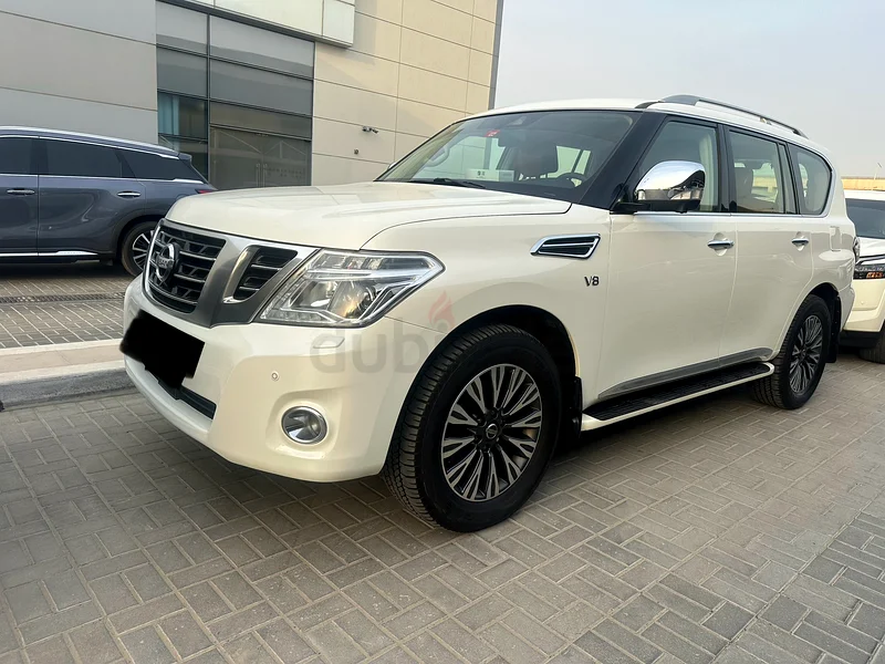 Nissan Patrol LE Platinum City 2019 Radar 360’ camera view GCC Original paint Full Services History63228787262849112