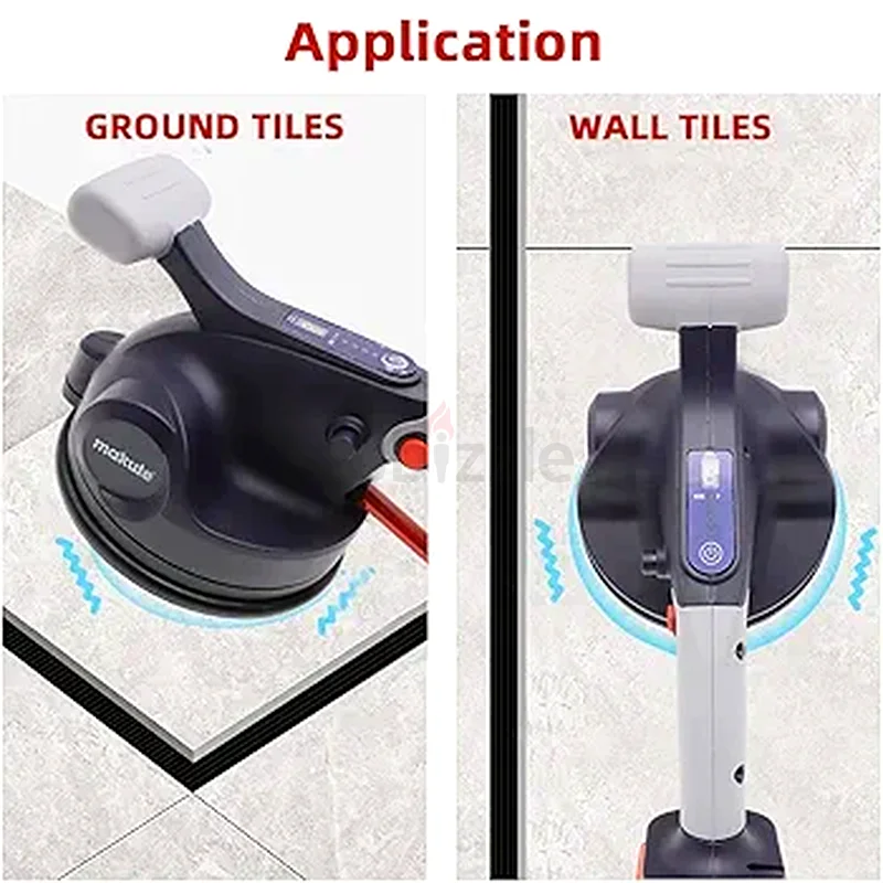 Makute 21V Cordless Tile Vibrating Tool 166mm Vibrators Tile Machine TV166163221859841411112