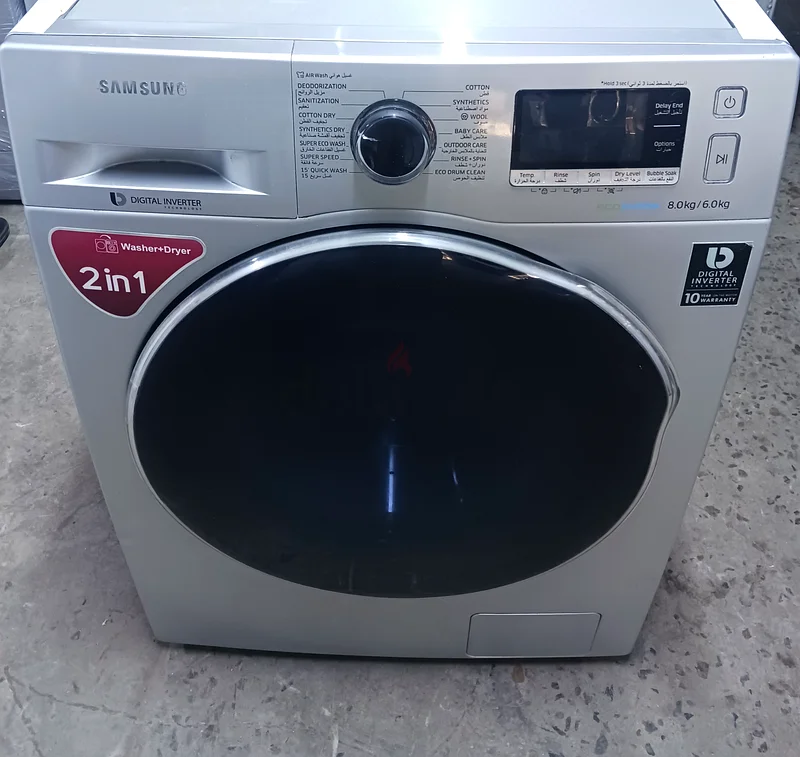 Samsung 2-in-1 Washer  Dryer (2025 Model) 8/6kg Digital Inverter Direct Drive63167109366274111