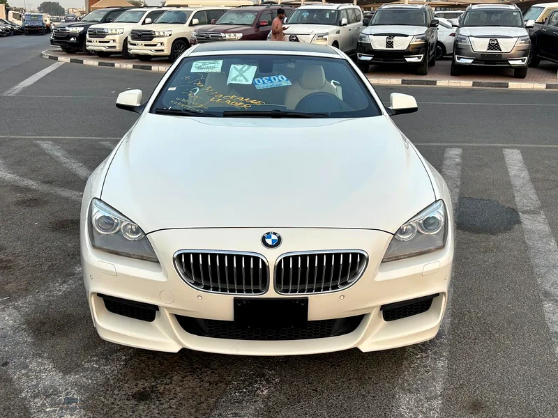 LIKE NEW BMW 650I COUPE M.SPORT 61000 K.M ONLY 4.5 GRADE BEAUTIFULL INTERIOR FRESH JAPAN IMPORTED63228787623043111