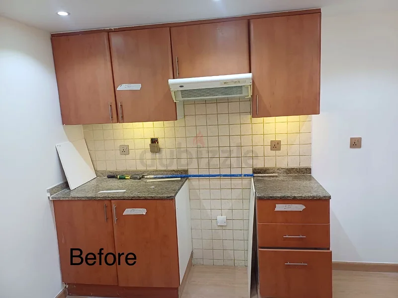 Bust quality wallpaper installation and wood staker rapping and kitchen cabinet wrapping and gals63440511371267111