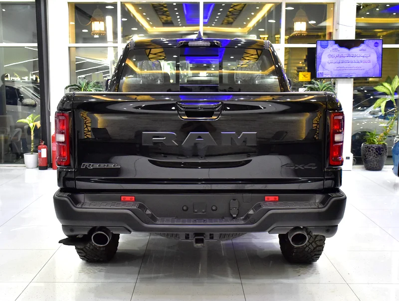 AED 4,230 EMI for 5 years | Dodge Ram Rebel X 4x4 (2025 Model) in Black Color, GCC Specs63223819004930114