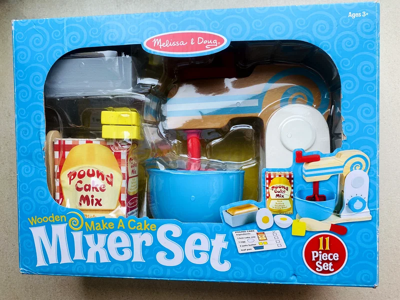 Melissa and Doug Wooden Mixer Set632278067737611127