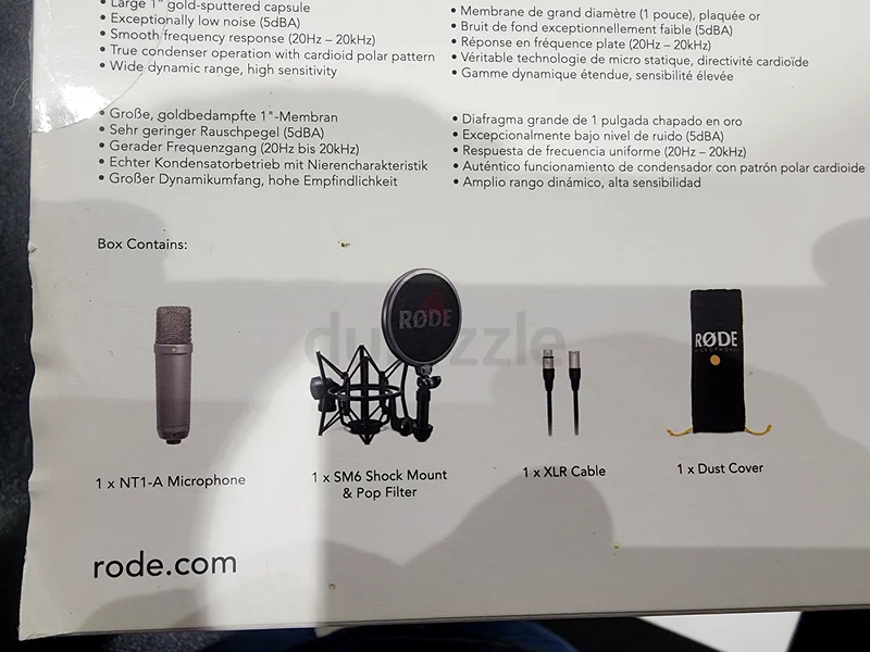 RODE NT1-A Studio Condenser Microphone for Sale!63230703163010112