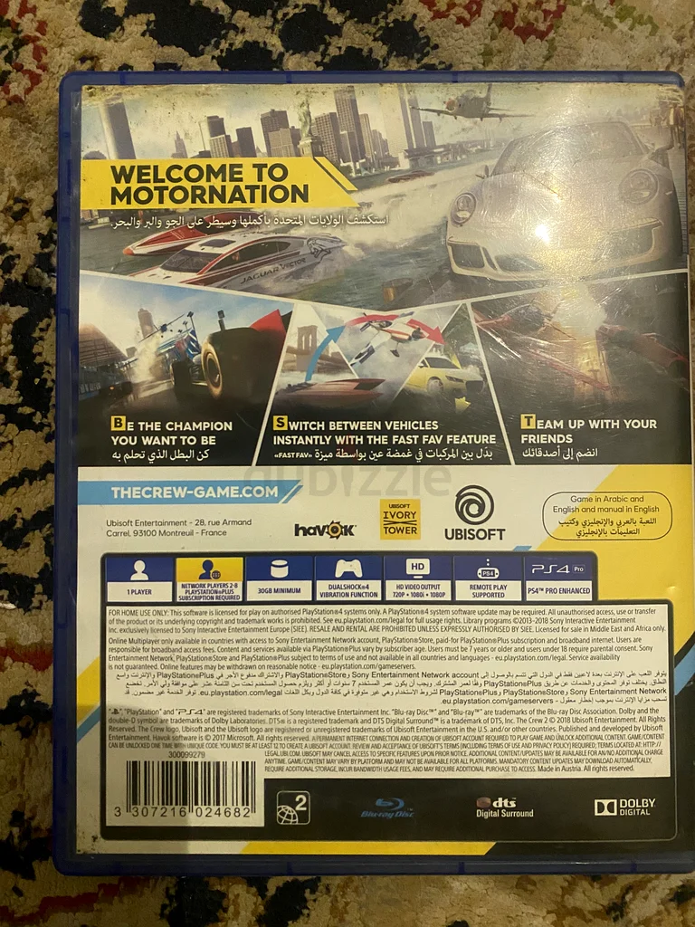 The Crew 2 (PS4) For sale63231693659011112