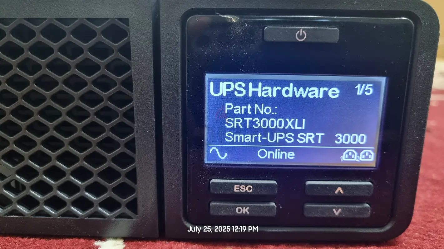 Apc smart ups 3000 watt used63262934892035115