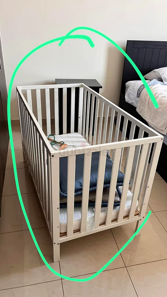 سرير أنيق وآمن لطفلك!63230185955074113