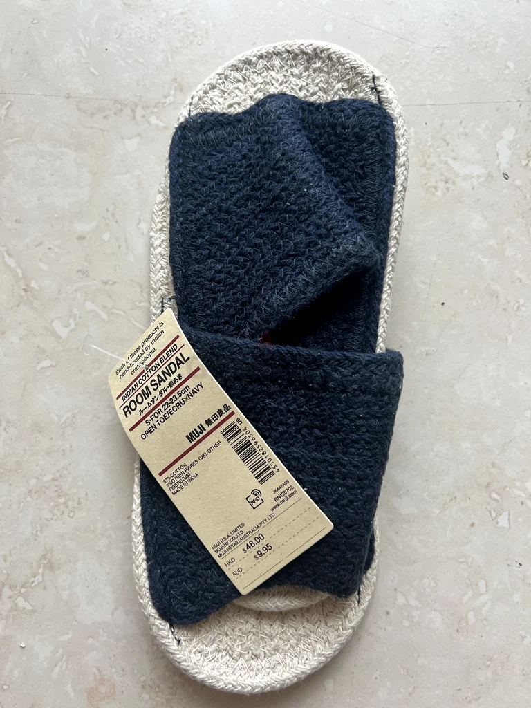 [Brand new]MUJI  Room Sandals for Cozy Living63240126017155111