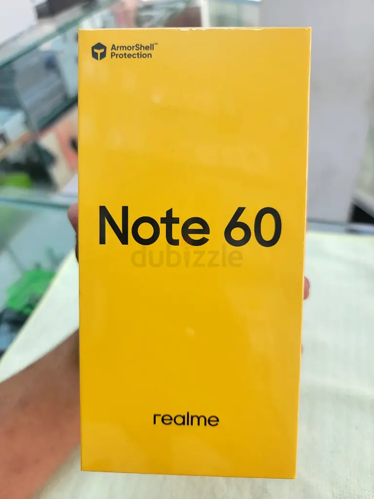 Brand New Realme Note 60 - TDRA - 4/128GB