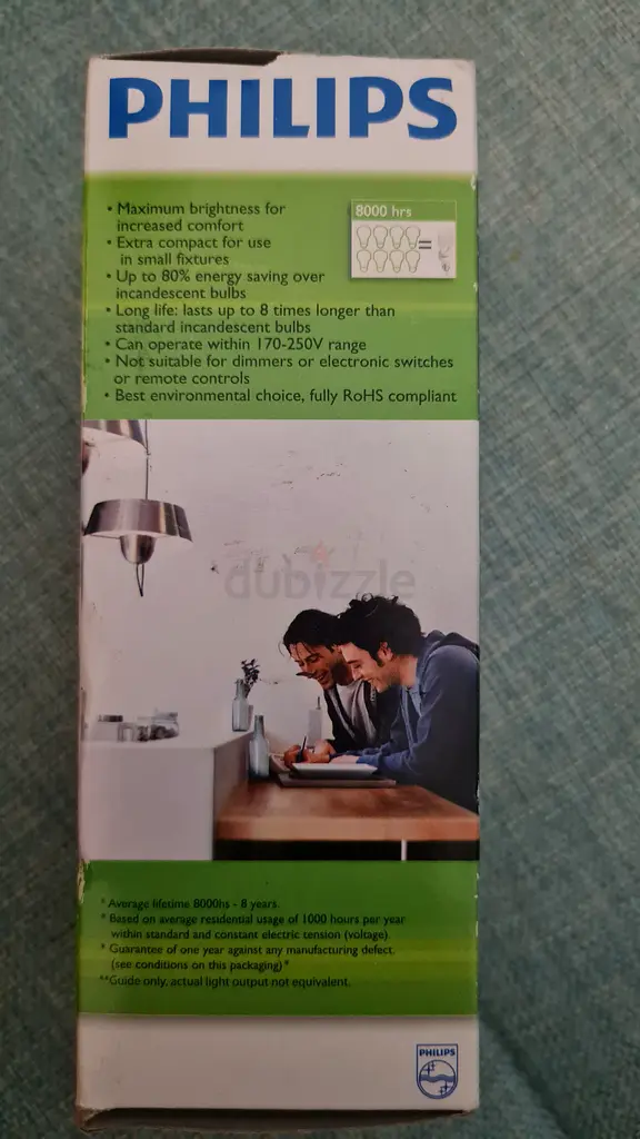 Energy-Efficient Philips Tornado Light Bulb - 23W63219821609729112