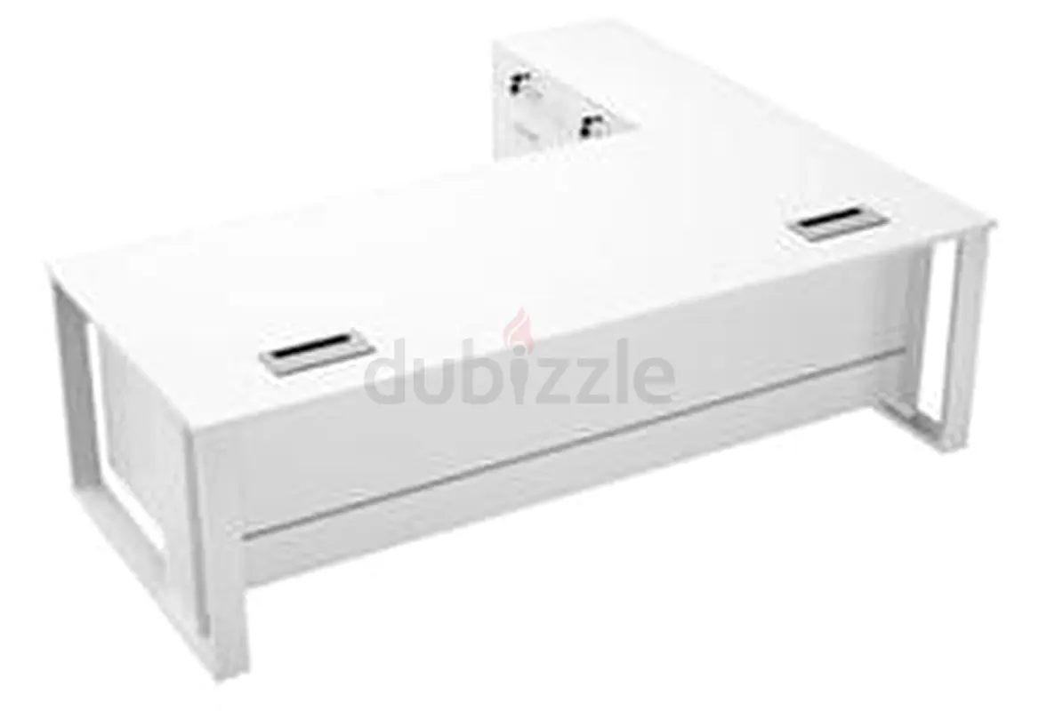 Office Table with Side Table